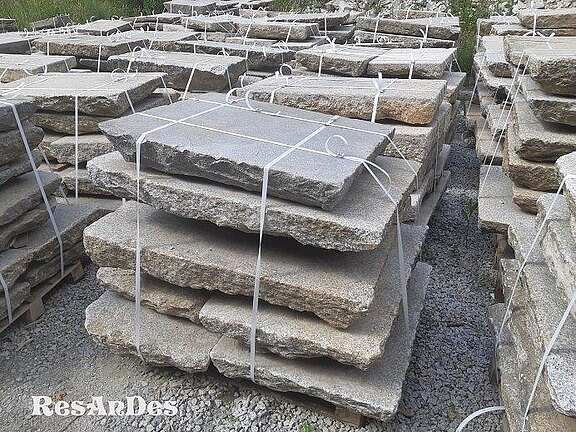 alte Granitplatten